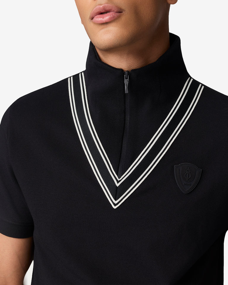 Cricket Club Polo - Black
