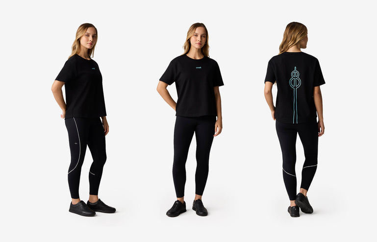 Sonic Boom Reflective T-Shirt - Black